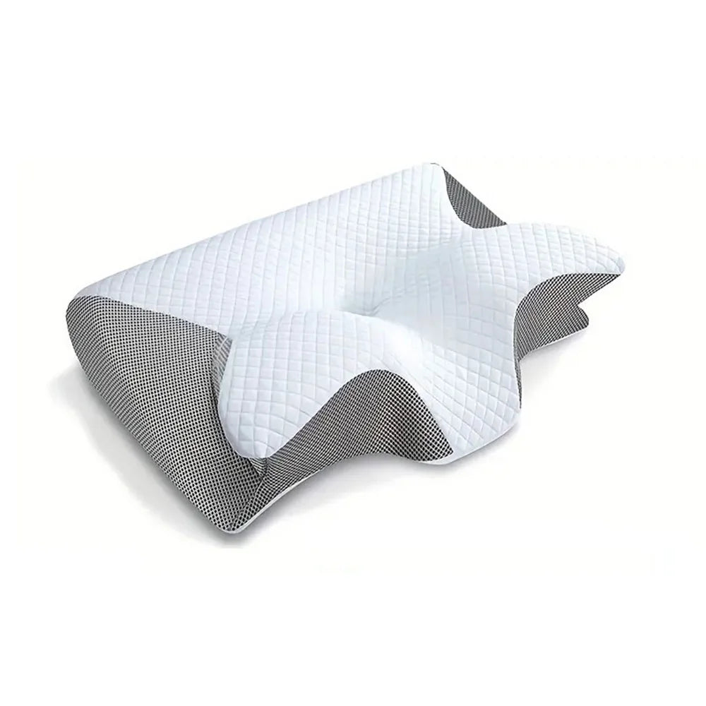 Ergonomic Memory Foam Cervical Pillow — Contoured Support for Ease & Neck Relief