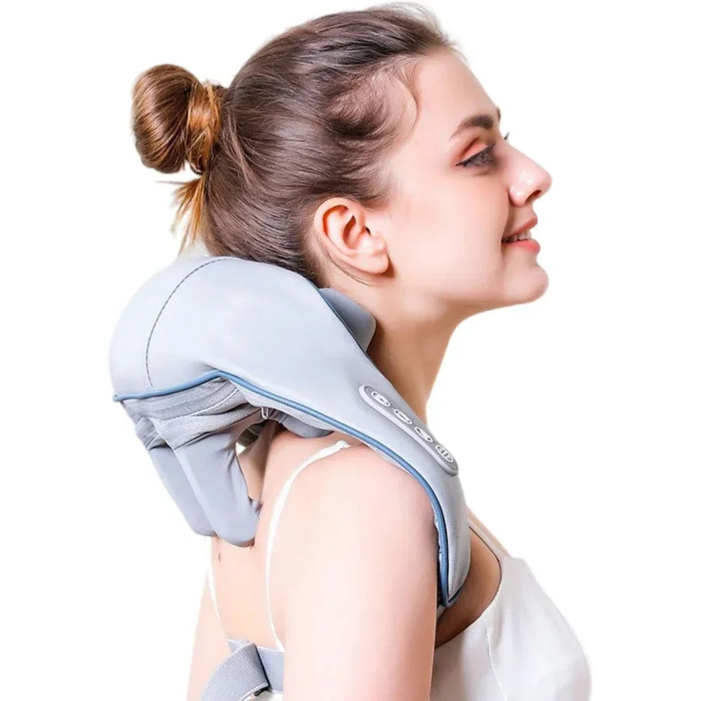 Heated Shiatsu Massage Shawl | Neck, Shoulder & Trapezius