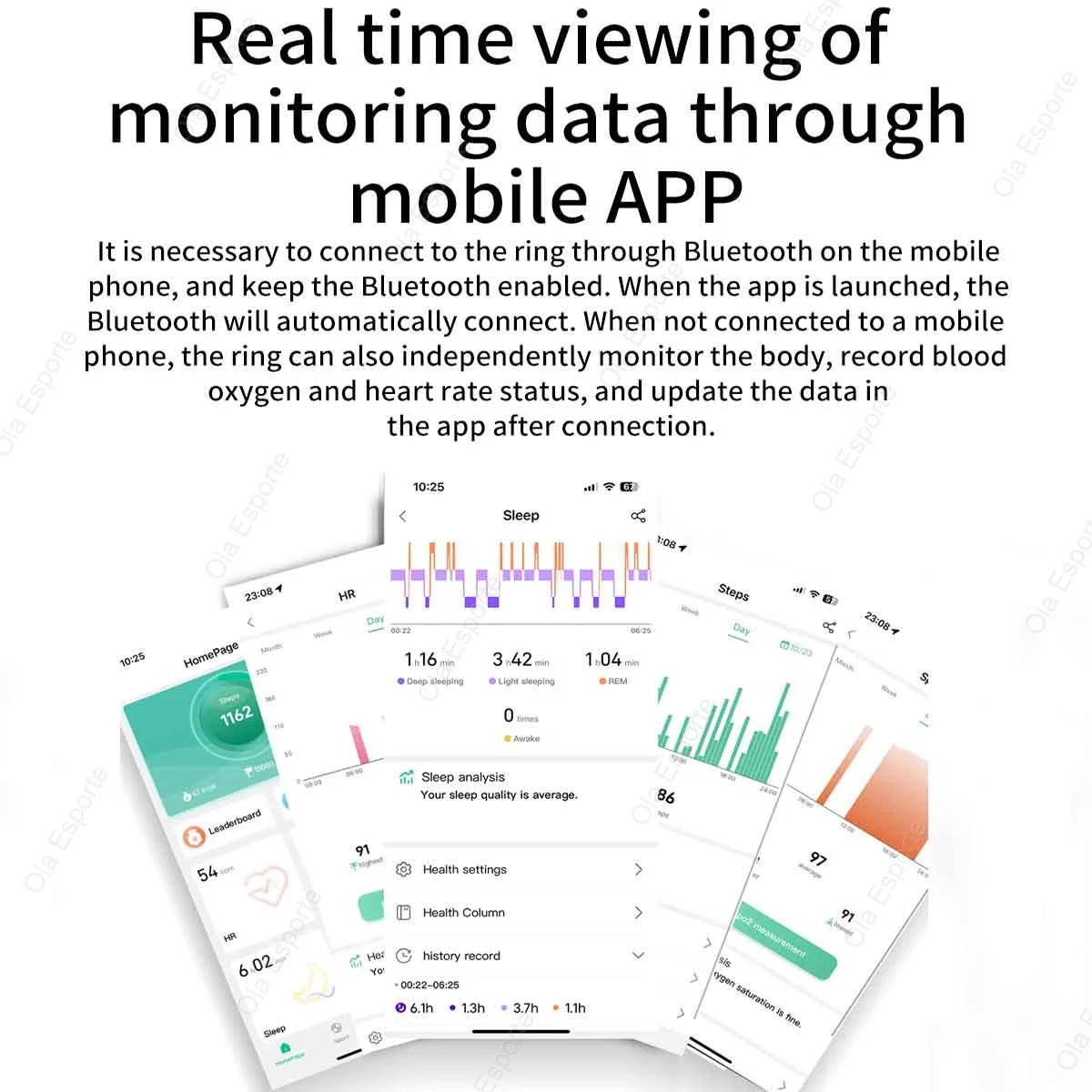 Titanium Smart Ring – Heart, Sleep & Fitness Tracker (IP68 Waterproof)