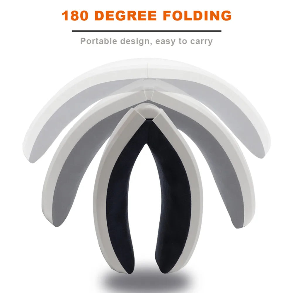 Rechargeable Smart Eye Massager | Heat & Vibration Therapy