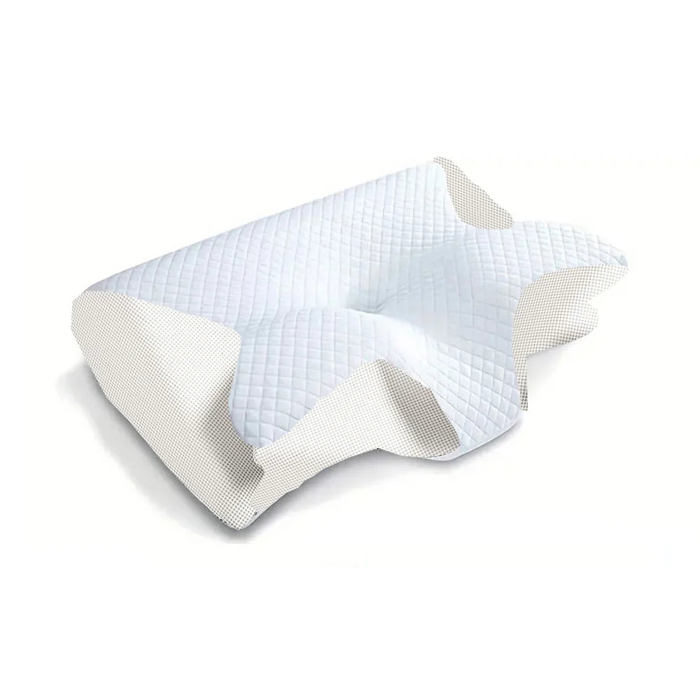 Ergonomic Memory Foam Cervical Pillow — Contoured Support for Ease & Neck Relief