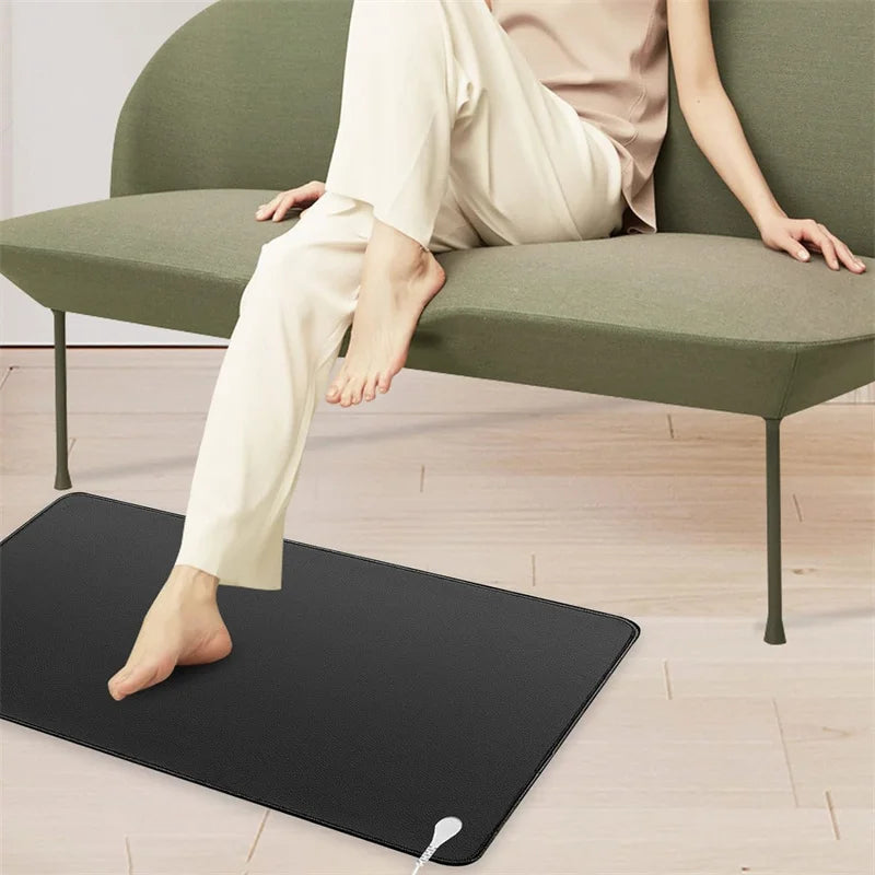 Earthing Therapy Mat + Wristband — Grounding for Sleep, Stress & Body Balance