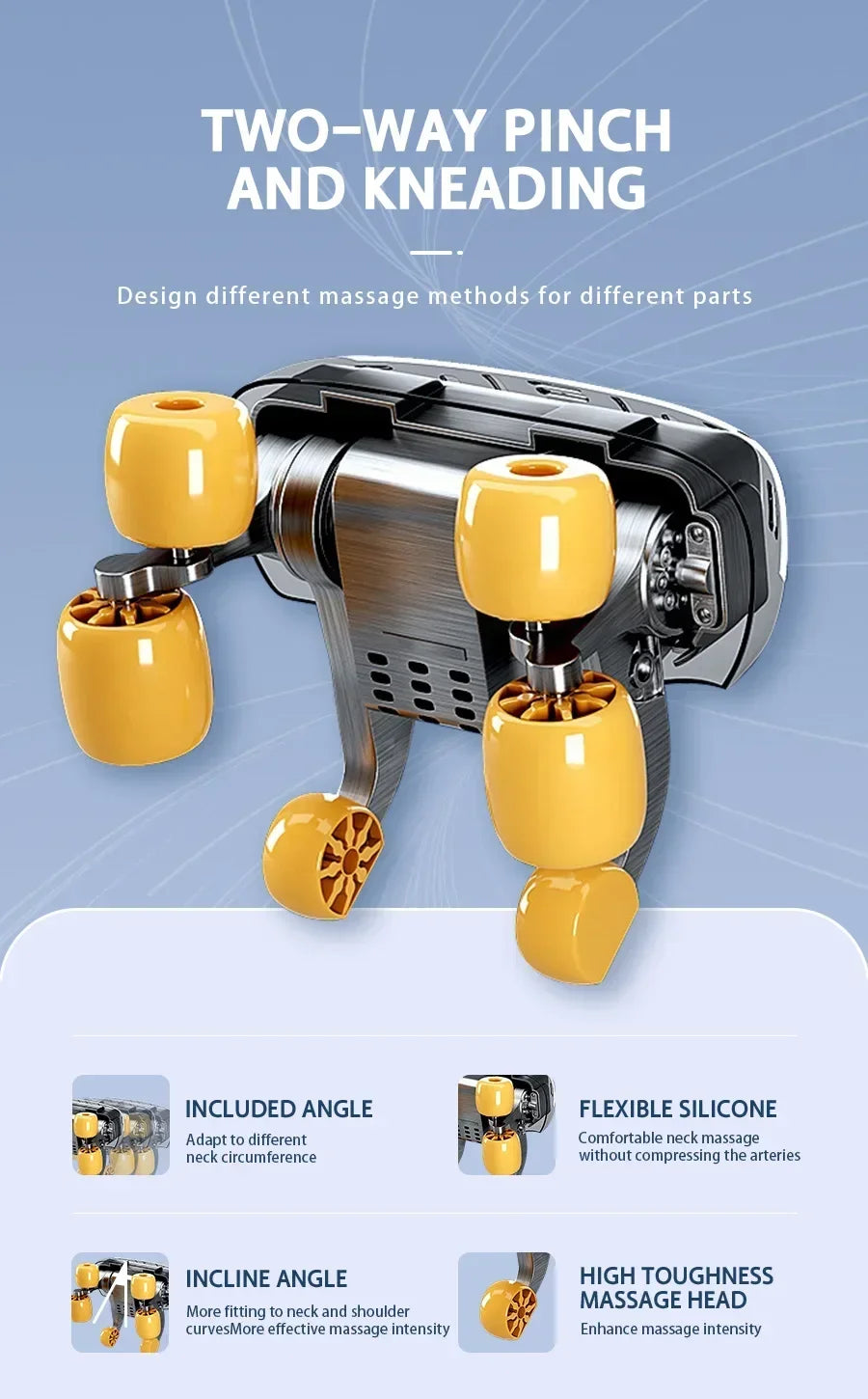 Heated Shiatsu Massage Shawl | Neck, Shoulder & Trapezius