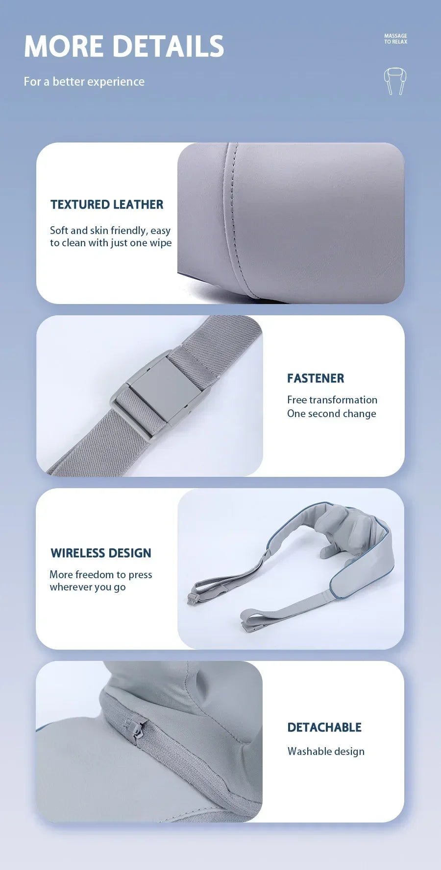 Heated Shiatsu Massage Shawl | Neck, Shoulder & Trapezius