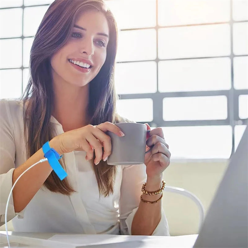 Earthing Therapy Mat + Wristband — Grounding for Sleep, Stress & Body Balance