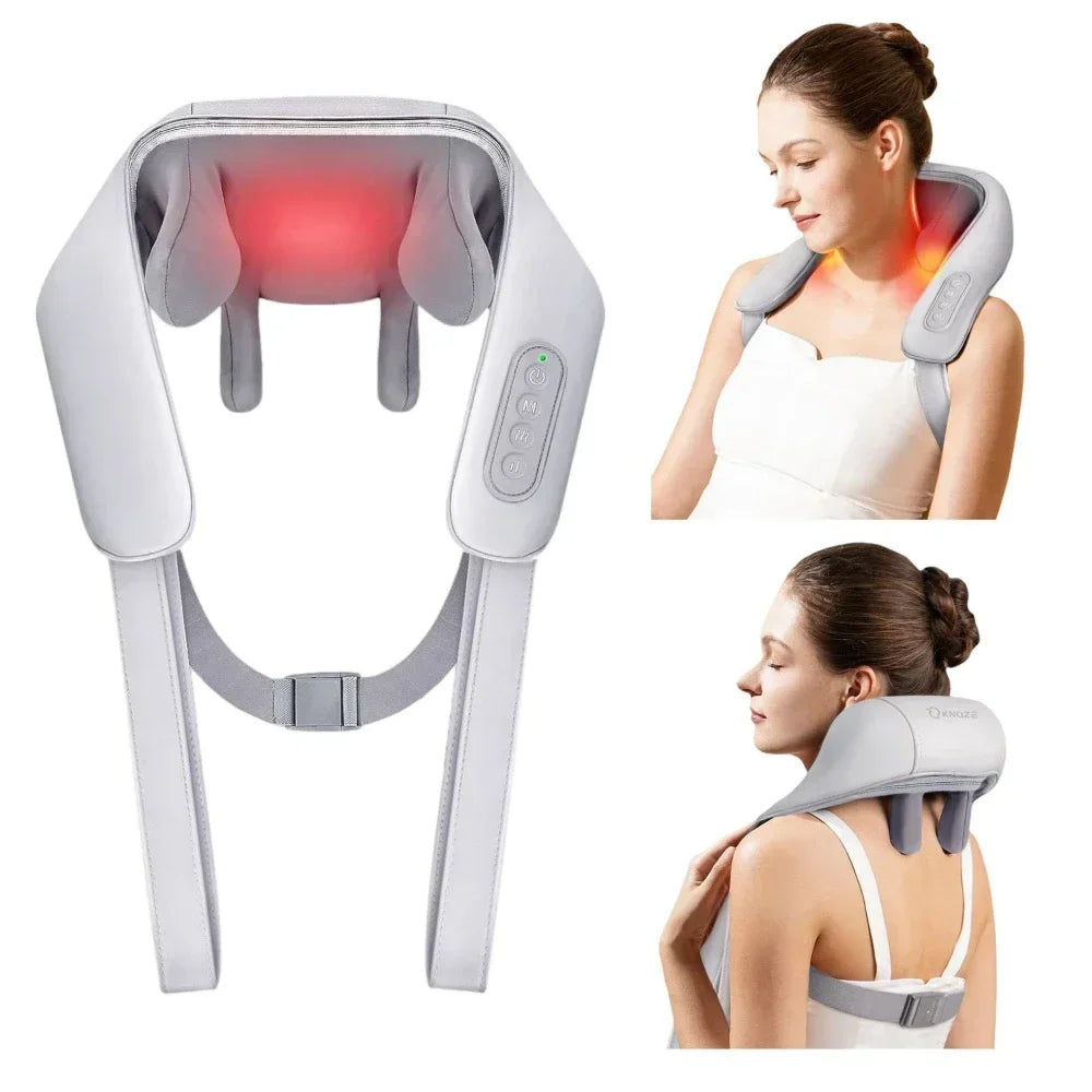 Heated Shiatsu Massage Shawl | Neck, Shoulder & Trapezius