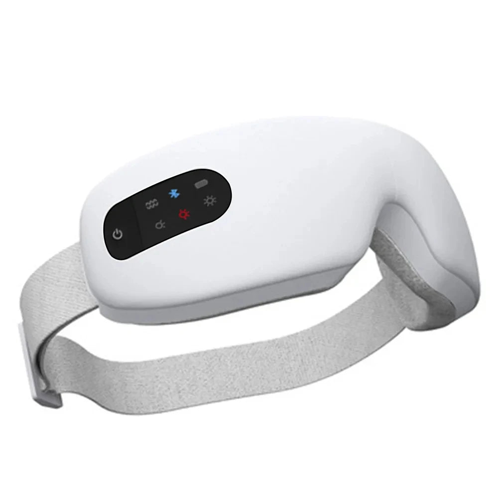 Rechargeable Smart Eye Massager | Heat & Vibration Therapy