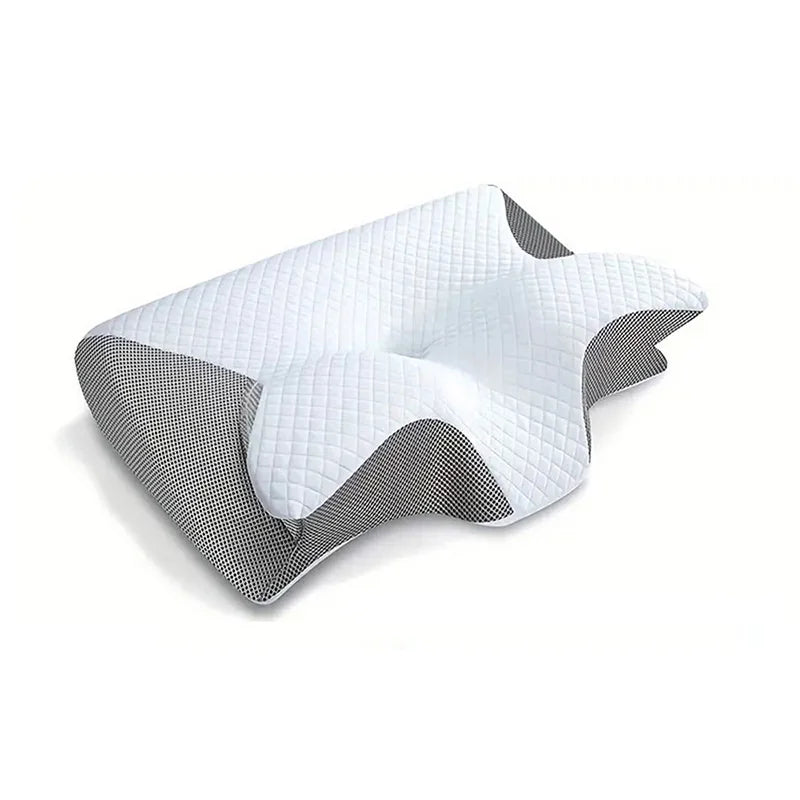 Ergonomic Memory Foam Cervical Pillow — Contoured Support for Ease & Neck Relief